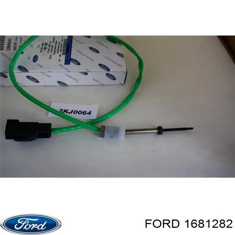 1681282 Ford Датчик температури відпрацьованих газів (ВГ), перед фільтром сажі