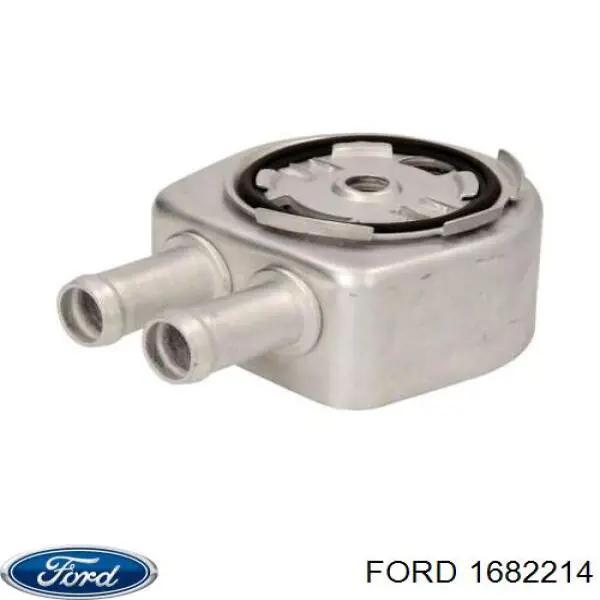1682214 Ford радіатор масляний (холодильник, під фільтром)