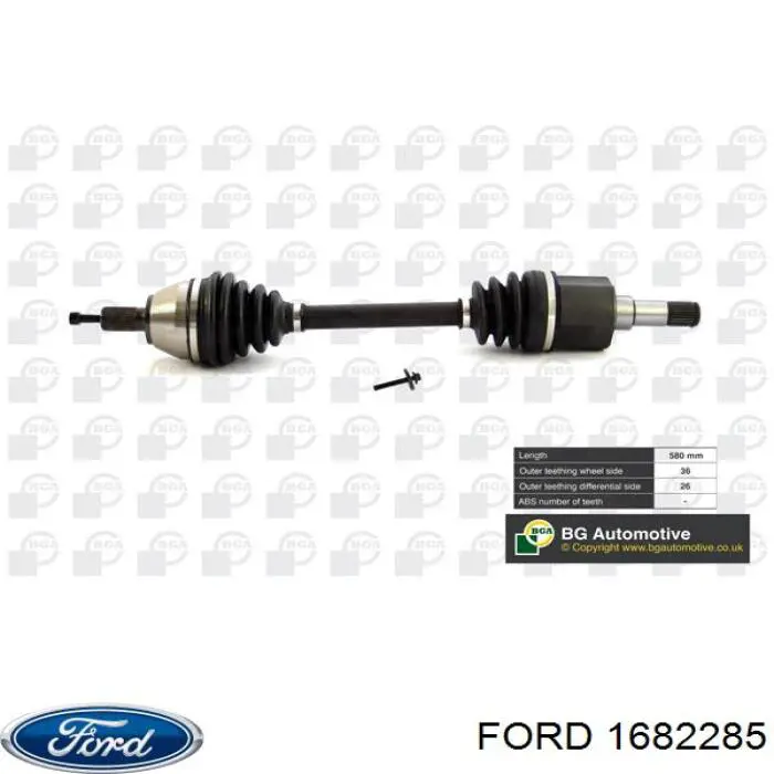1682285 Ford Привід лівий