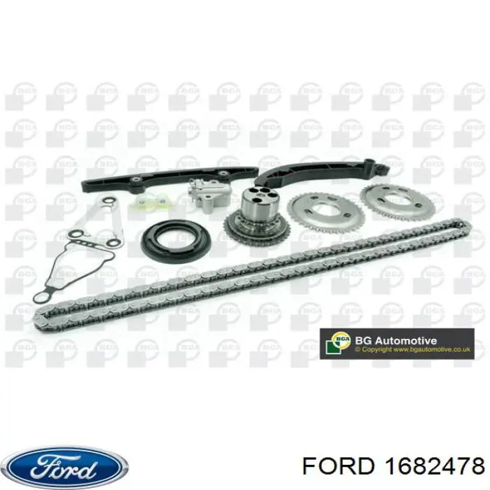 1682478 Ford Зірка-шестерня приводу коленвалу двигуна