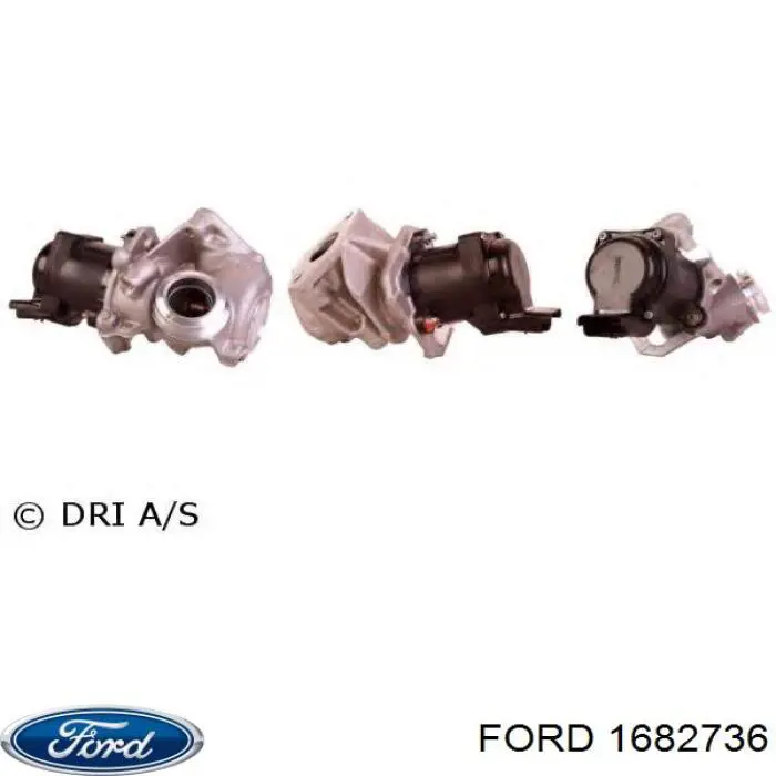 1682736 Ford Клапан рециркуляції відпрацьованих газів EGR