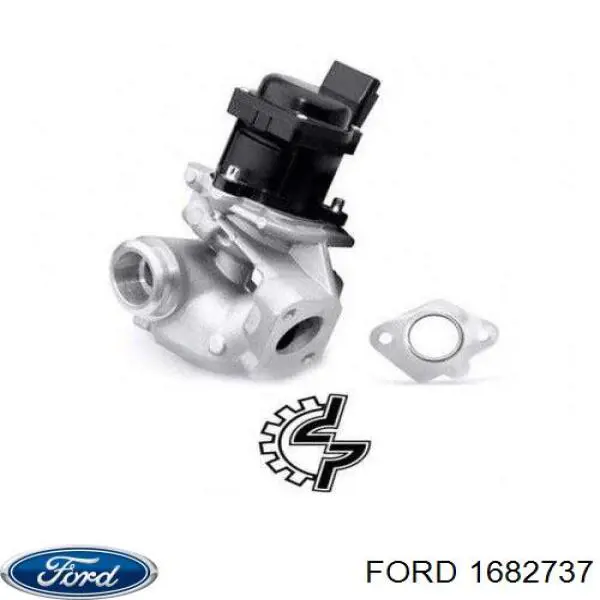 1682737 Ford клапан egr, рециркуляції газів