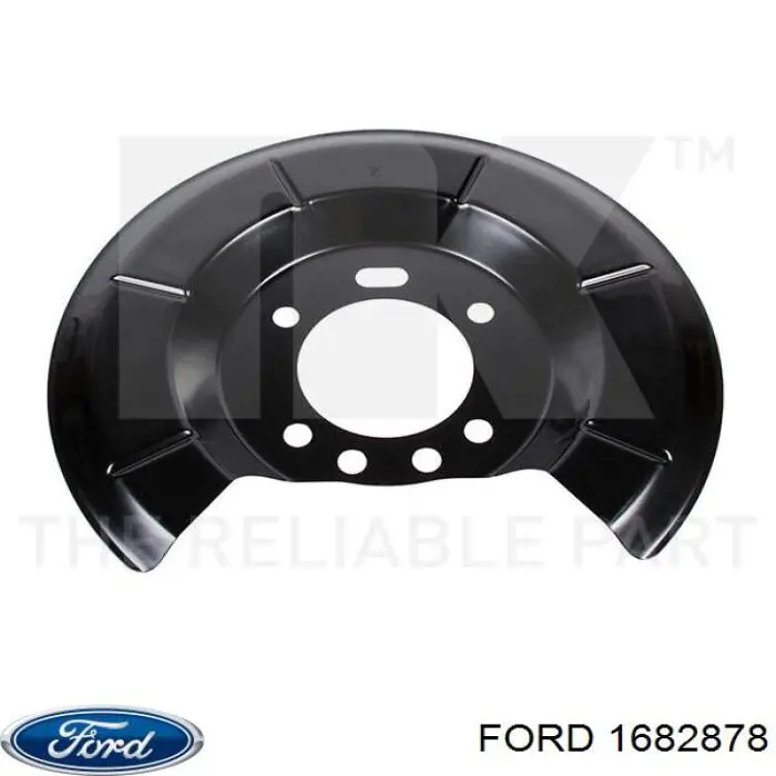 Захисний кожух гальмівного диска, заднього Ford Focus 3 (CB8) (Форд Фокус)