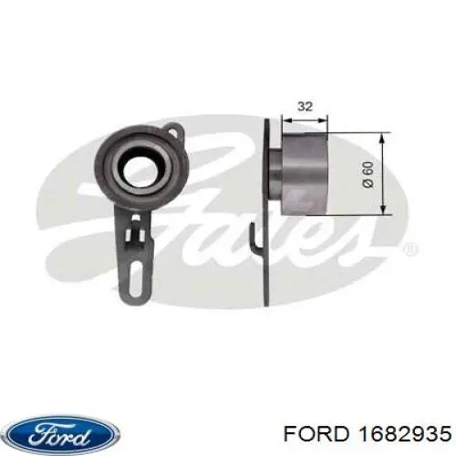 Ролик натяжителя ременя газорозподілу Ford 1682935 ціна, від 24.24 USD