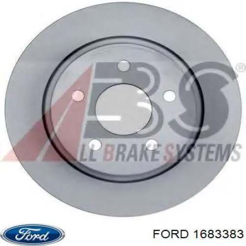 Купити 1683383 Ford Диск заднього гальма