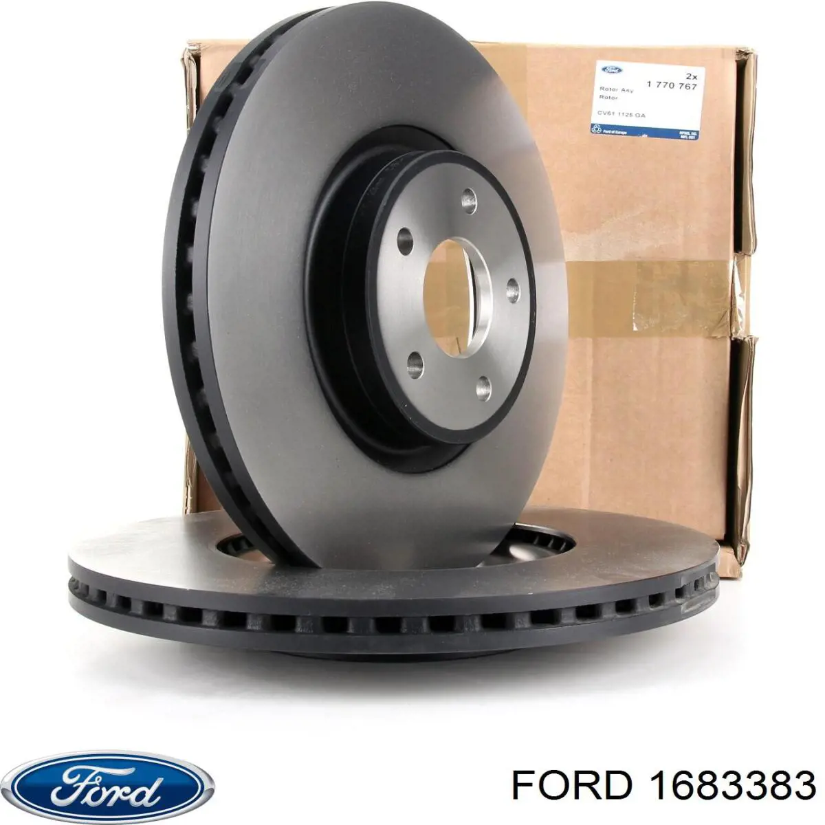 Диск гальмівний задній Ford 1683383