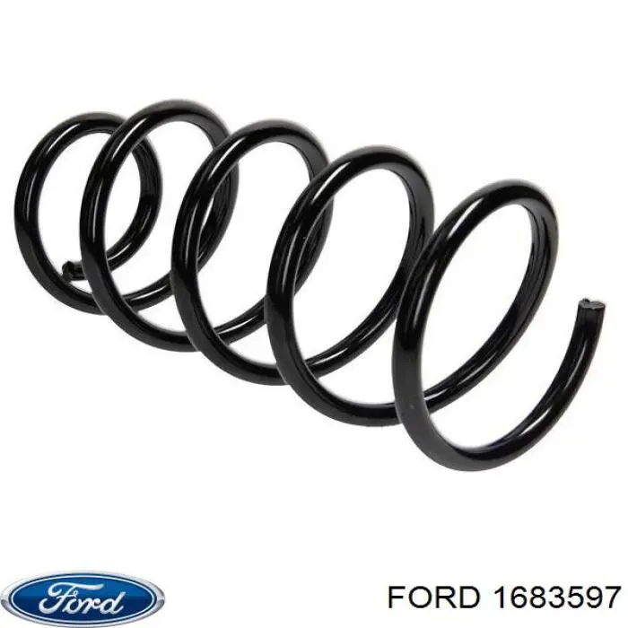 1683597 Ford Пружина амортизатора передняя