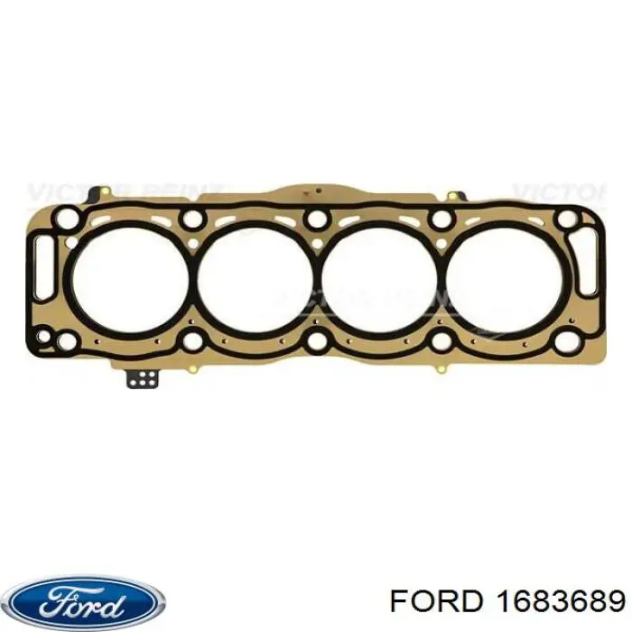 1683689 Ford прокладка головки блока циліндрів (гбц)