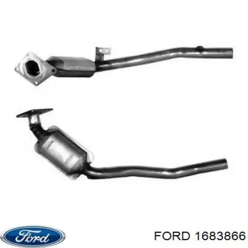 1683866 Ford Каталітичний нейтралізатор відпрацьованих газів