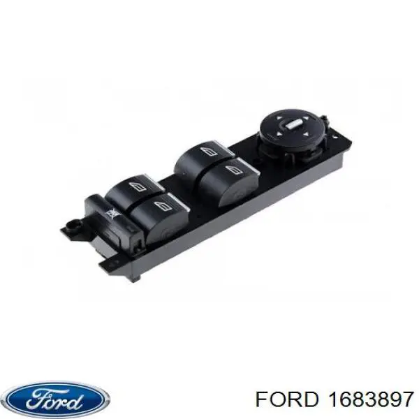 1683897 Ford кнопковий блок керування склопідіймачами передній лівий