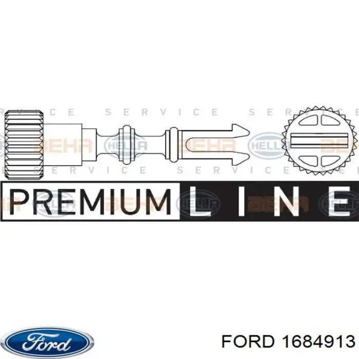 Кришка бачка радіатора Ford 1684913 ціна, від 3.19 USD