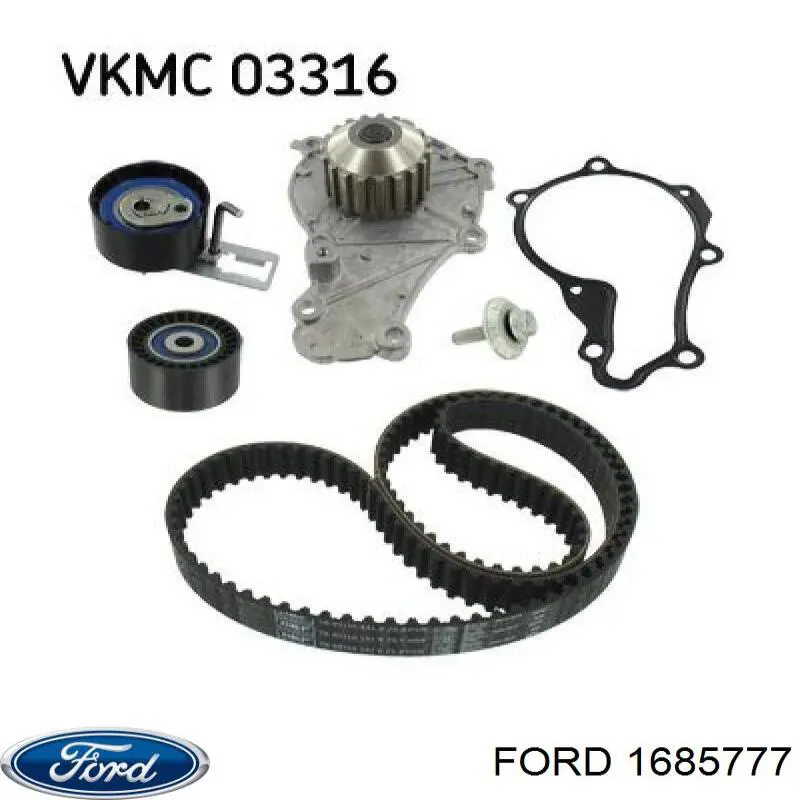 Ролик натяжителя ременя газорозподілу Ford 1685777 ціна, від 29.73 USD