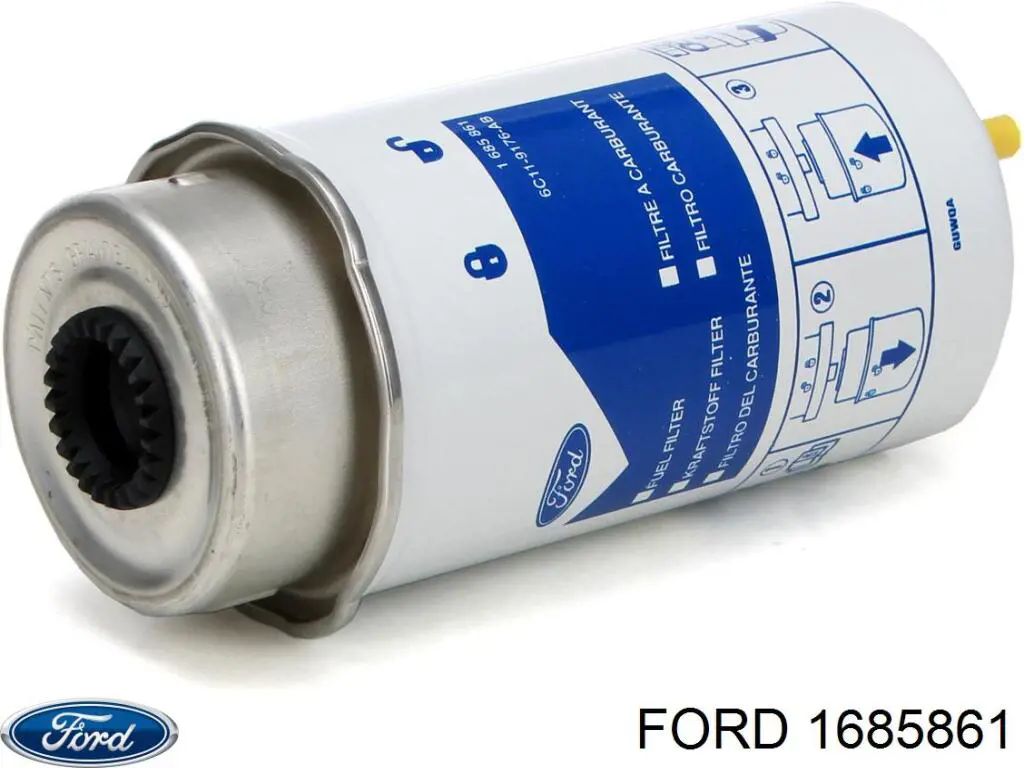 Фільтр тонкого очищення палива Ford 1685861 ціна, від 39.71 USD