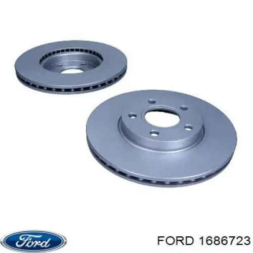 Диск переднього гальма Ford 1686723 ціна, від 37.88 USD