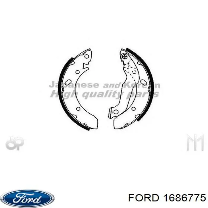 Купити 1686775 Ford Ліхтар задній лівий, внутрішній