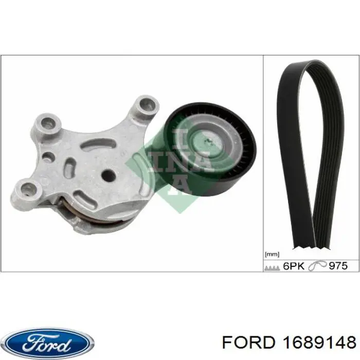 Купити 1689148 Ford Ремінь генератора