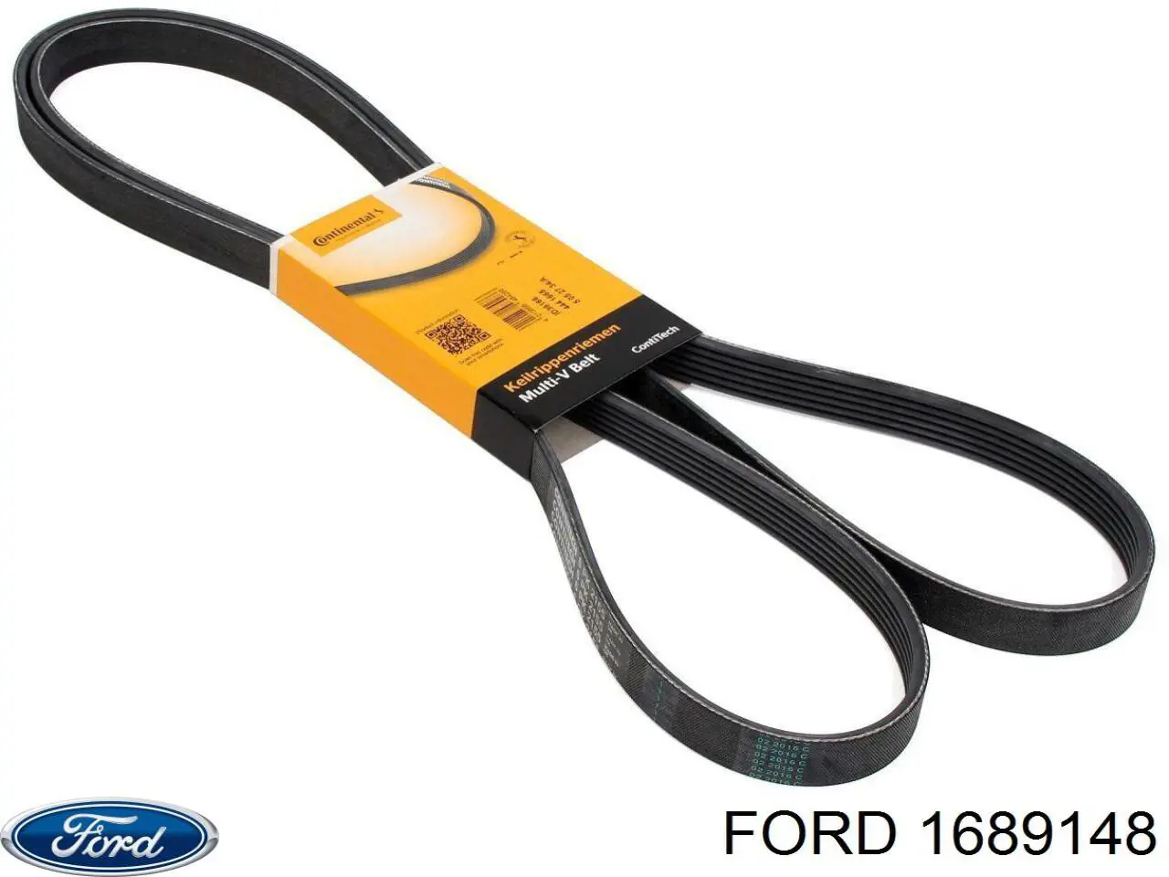 1689148 Ford Поліклиновий ремінь