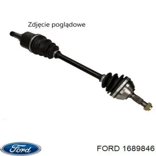 Купити 1689846 Ford Піввісь права