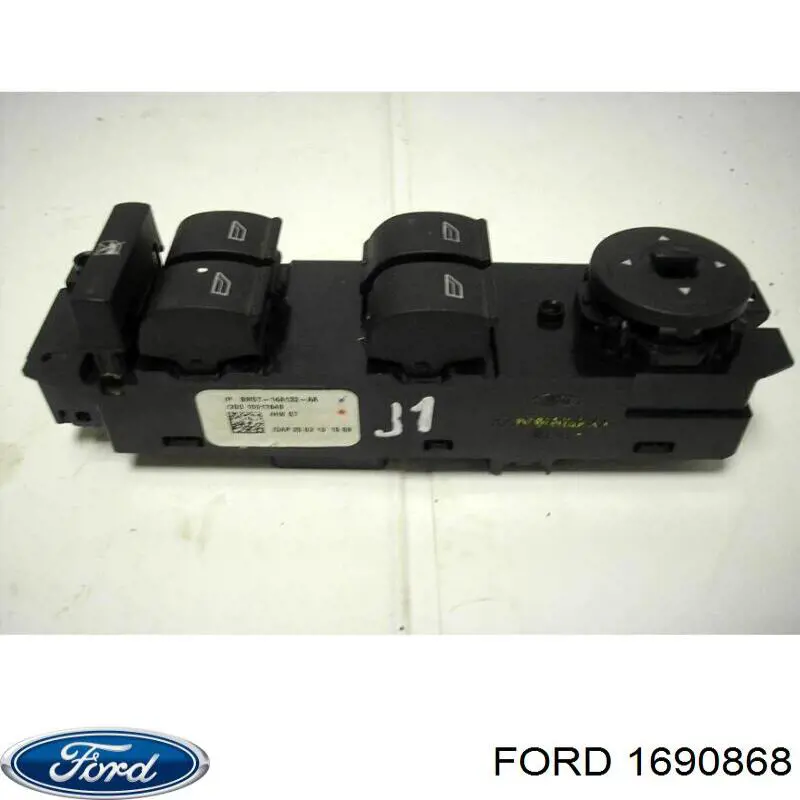 Кнопковий блок керування склопідіймачами передній лівий Ford Kuga (CBS) (Форд Куга)