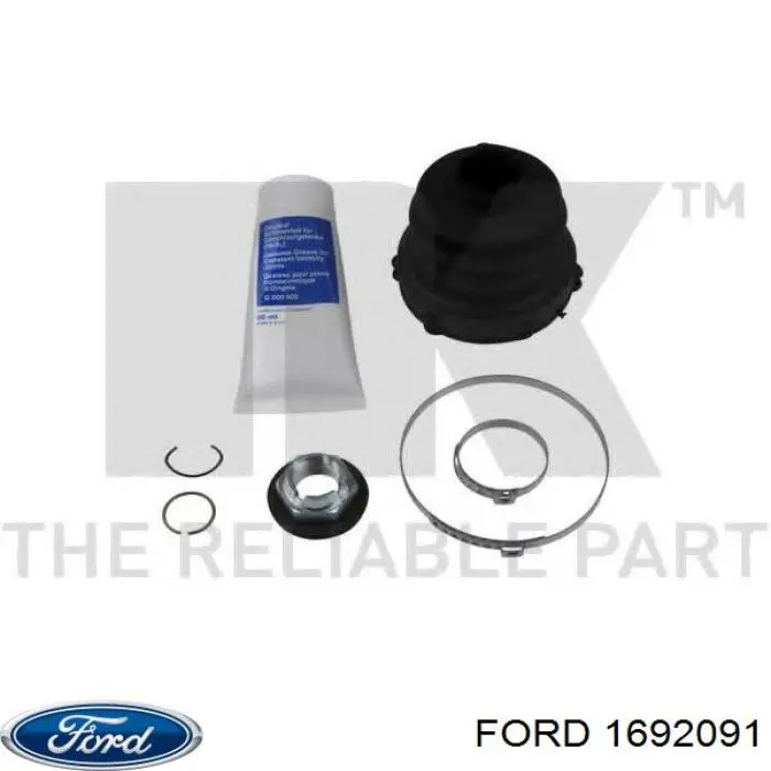 1692091 Ford пильник шруса внутрішній, передній піввісі