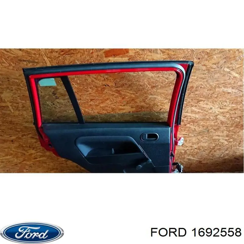 Двері задні, ліві Ford Fusion (JU) (Форд Фьюжн)