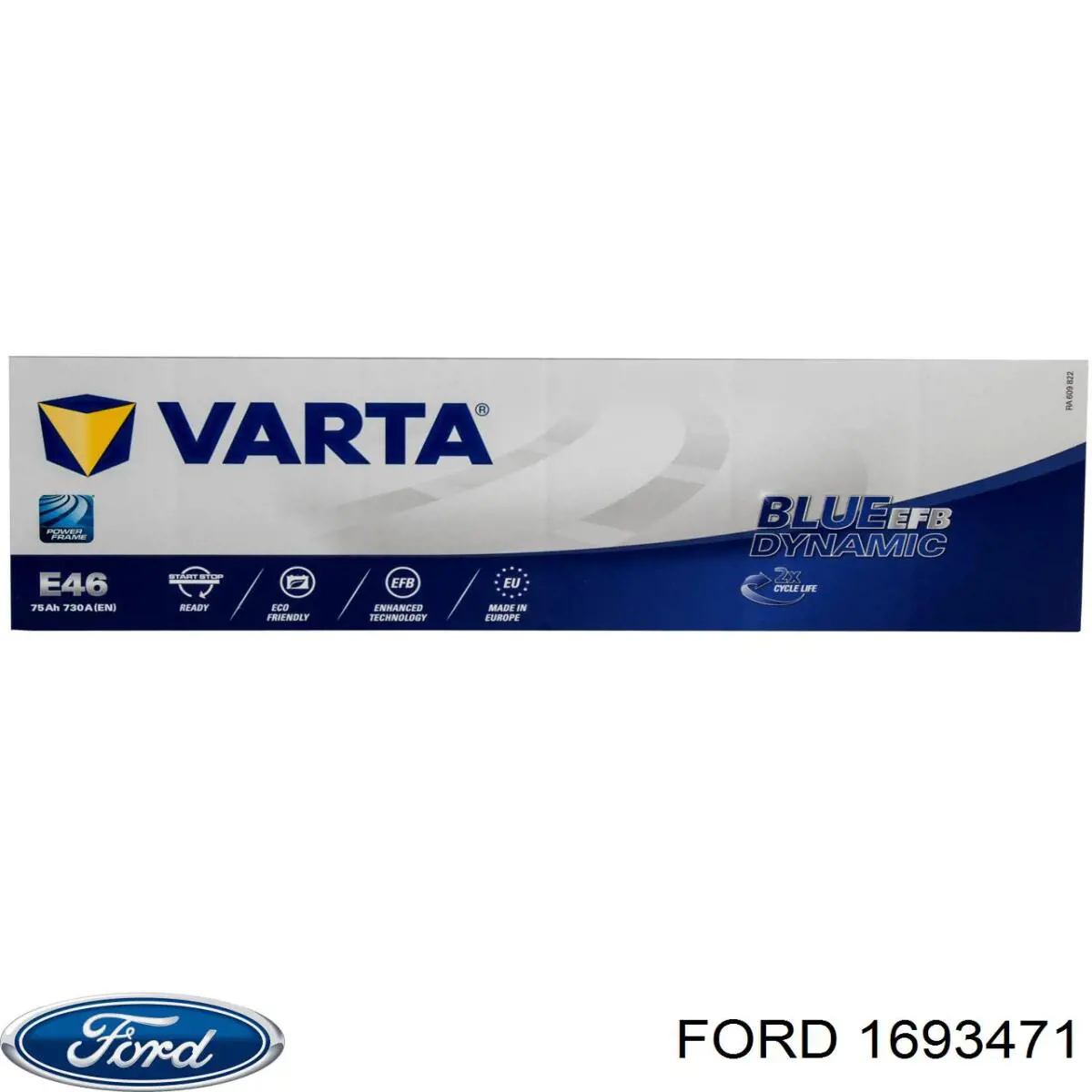 Купити Акумулятор Ford 75 А/г (1693471)