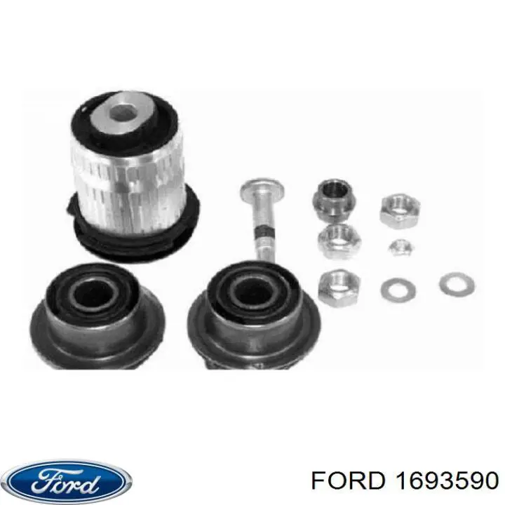Радіатор кондиціонера 1693590 Ford