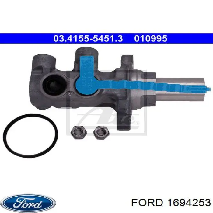 Циліндр гальмівний, головний Ford Focus 3 (CB8) (Форд Фокус)