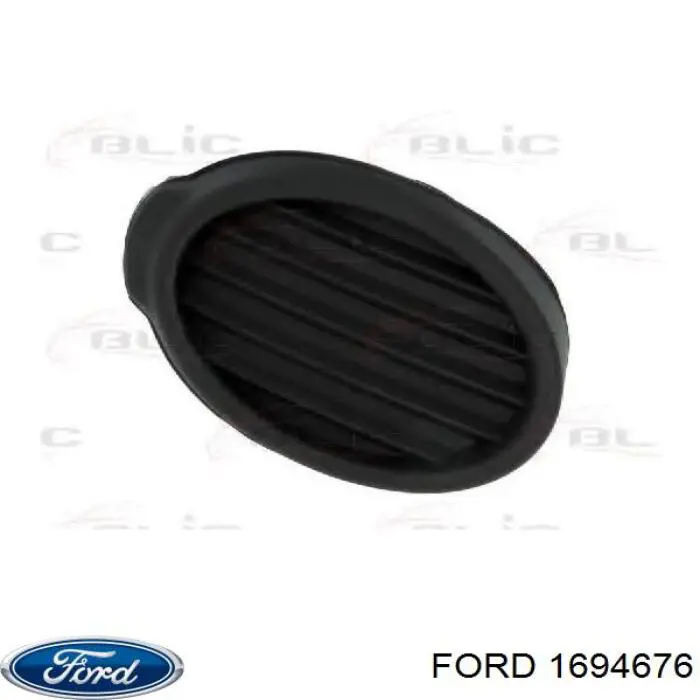Купити 1694676 Ford Заглушка, решітка протитуманних фар бампера переднього, ліва