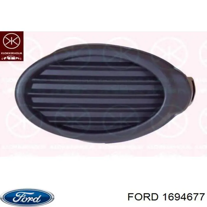 Купити 1694677 Ford Заглушка/ решітка протитуманних фар бампера переднього, права