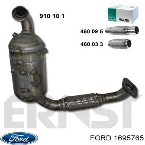 1695765 Ford Фільтр ДПФ
