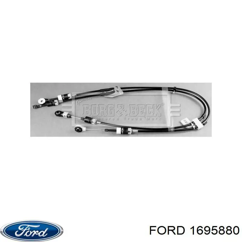 Трос перемикання передач 1695880 Ford