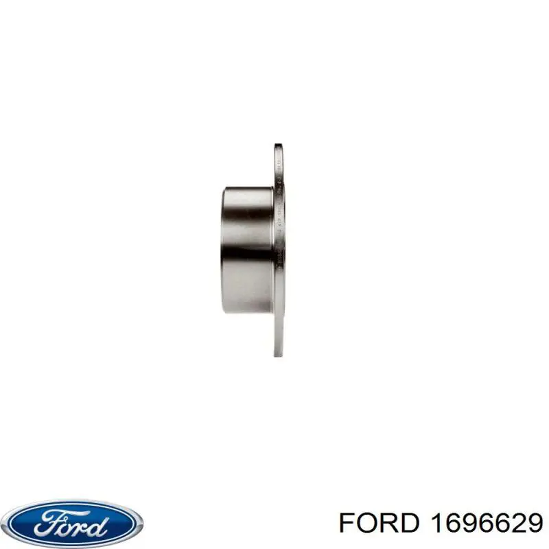 Колодки гальмові задні, барабанні 1696629 Ford