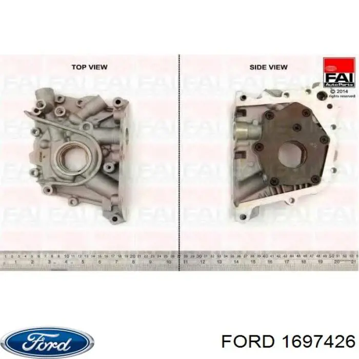 Помпа масляна Ford 1697426 ціна, від 44.10 USD