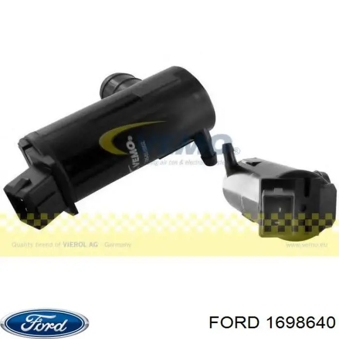 1698640 Ford насос-двигун омивача скла, перед/зад