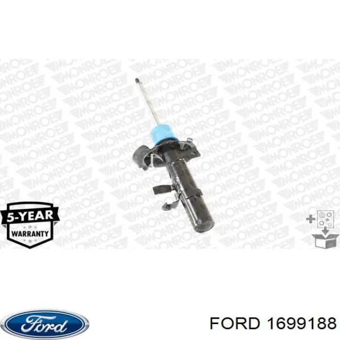 Купити 1699188 Ford Амортизатор передній, правий