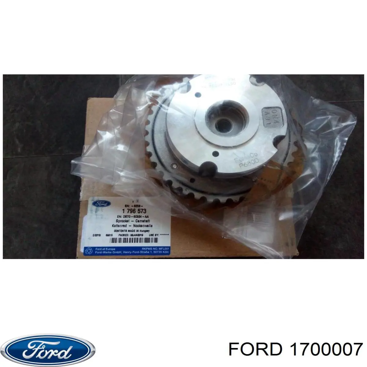 Зірка-шестерня розподільного валу двигуна, впускного Ford 1700007 ціна, від 102.59 USD