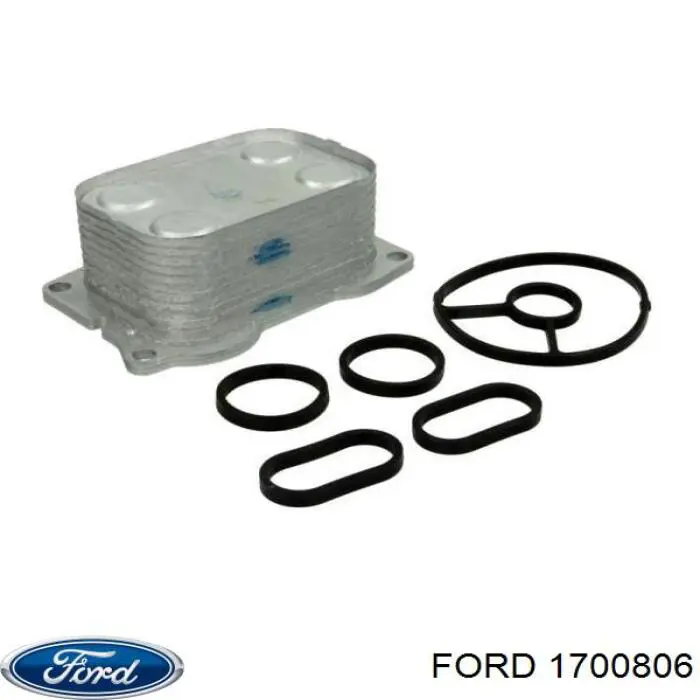1700806 Ford радіатор масляний (холодильник, під фільтром)