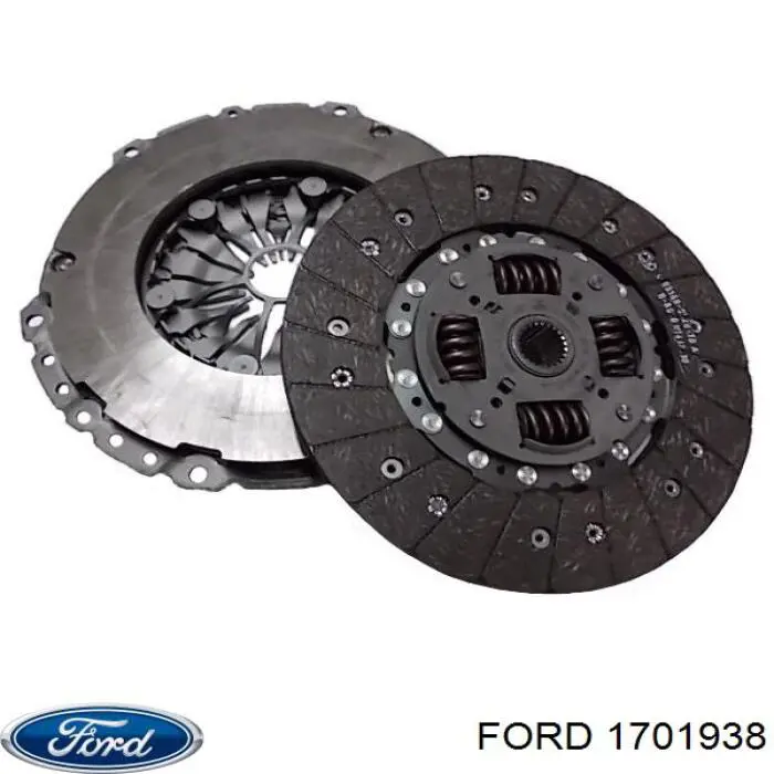 Комплект зчеплення (3 частини) Ford 1701938 ціна, від 329.44 USD