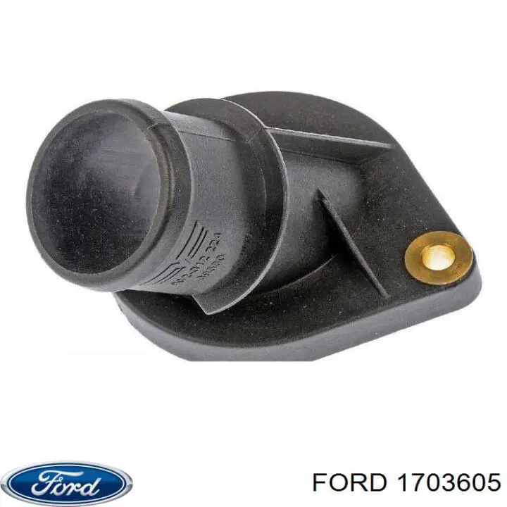 Купити 1703605 Ford Дзеркальний елемент дзеркала заднього виду, лівого