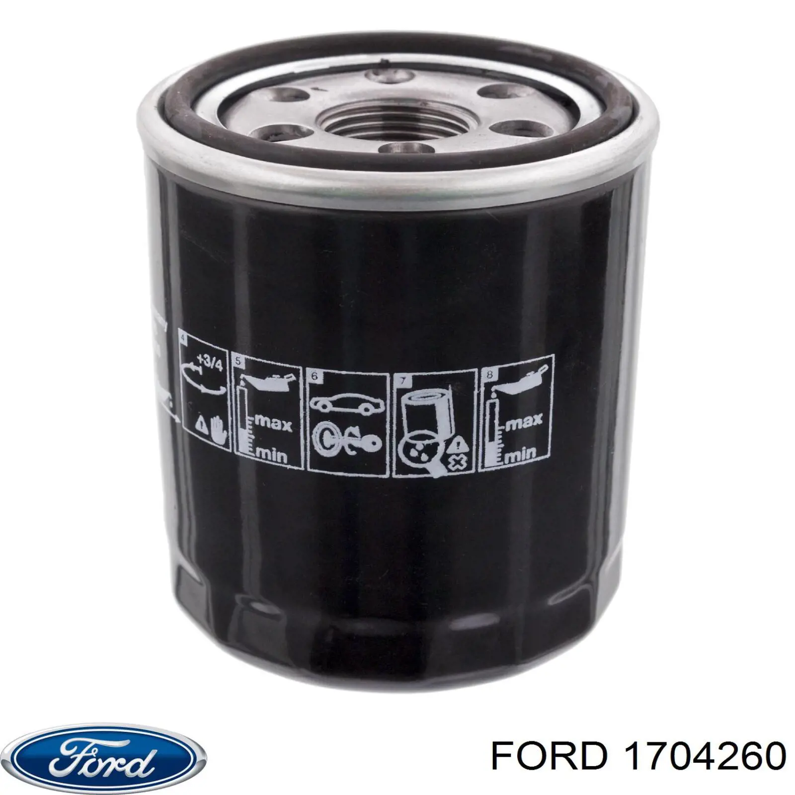 Купити 1704260 Ford Стійка амортизатора задня