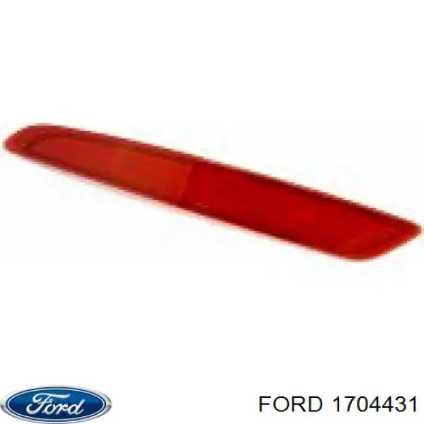 Катафот (відбивач) заднього бампера, лівий 1704431 Ford