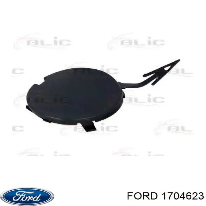 Заглушка бампера буксирувального гака, передня Ford 1704623 ціна, від 3.79 USD