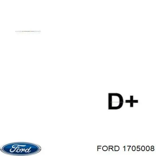 Генератор Ford 1705008 ціна, від 134.10 USD