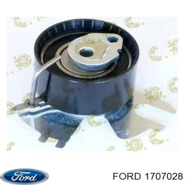 1707028 Ford ролик натягувача ременя грм