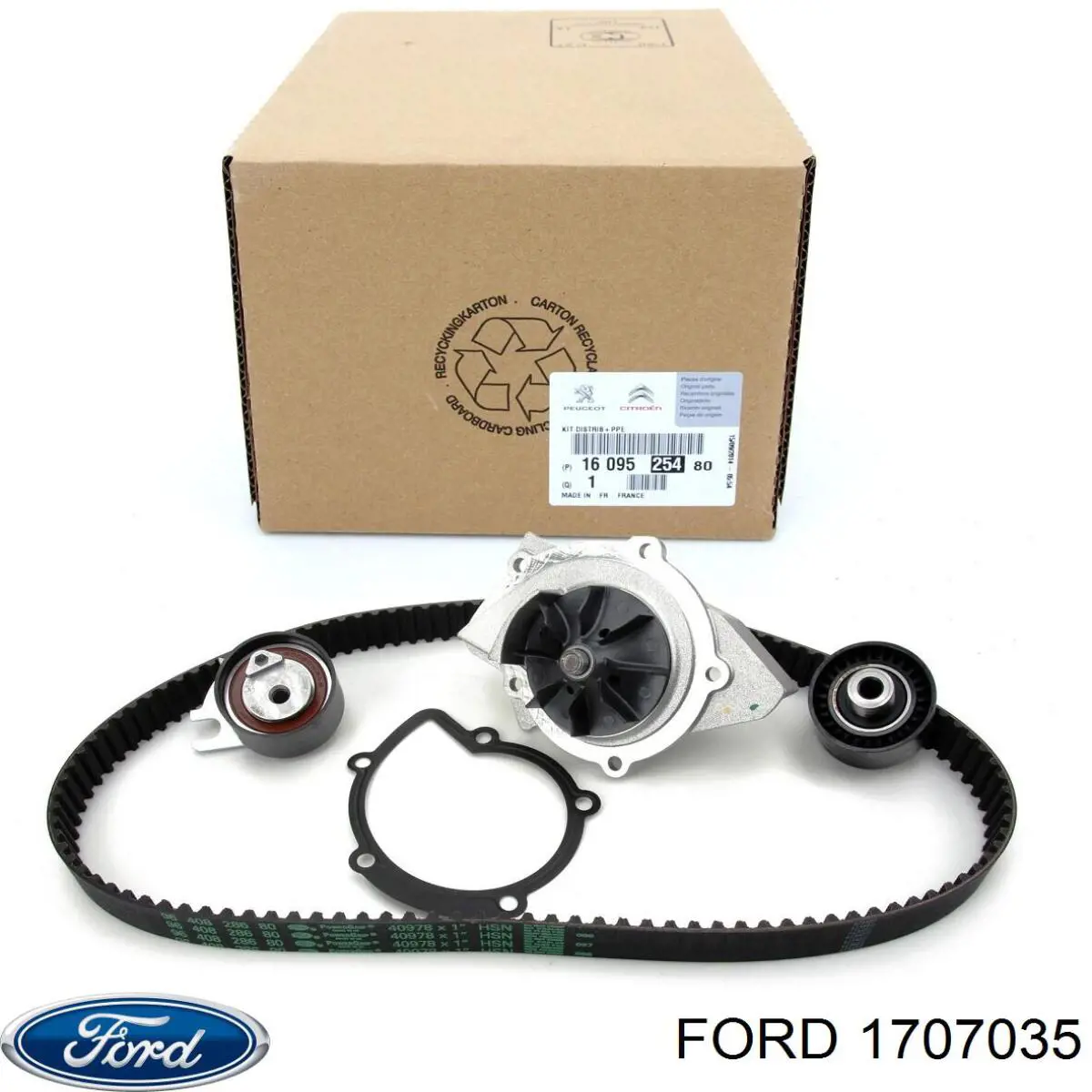 Ролик ременя ГРМ, паразитний Ford 1707035