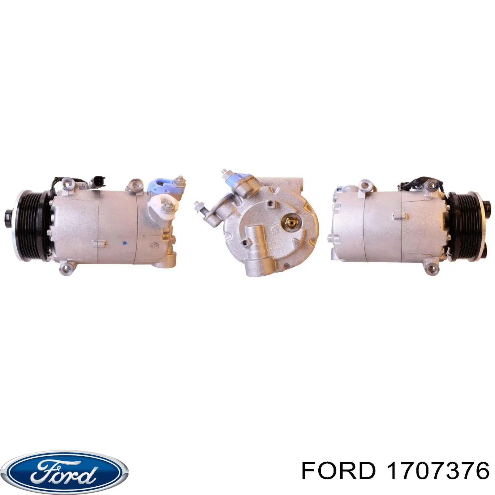 Компресор кондиціонера 1707376 Ford