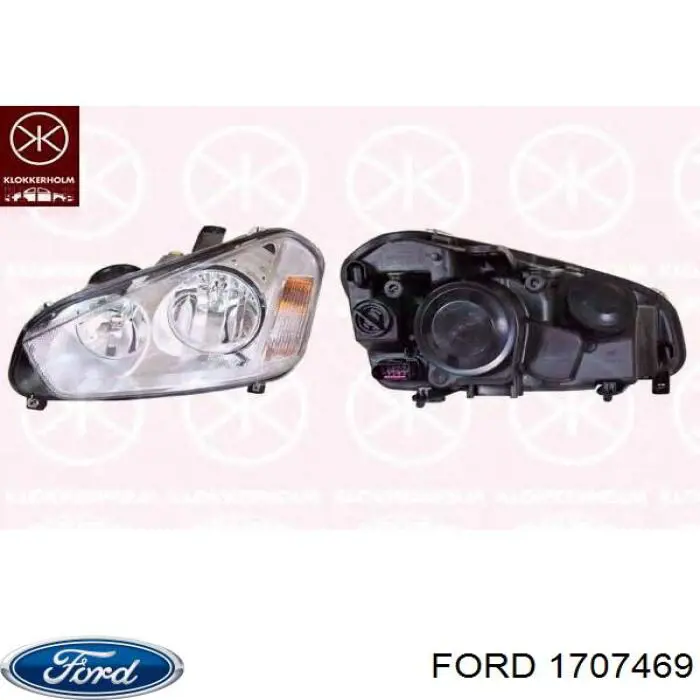 Купити 1707469 Ford Основна фара в зборі ліва