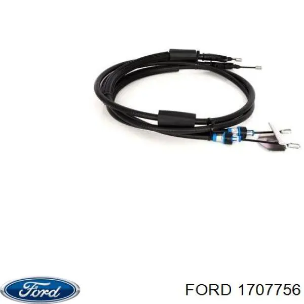 Трос ручного гальма задній, правий/лівий Ford 1707756 ціна, від 21.10 USD