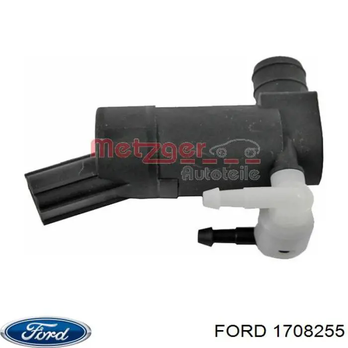 1708255 Ford насос-двигун омивача скла, перед/зад